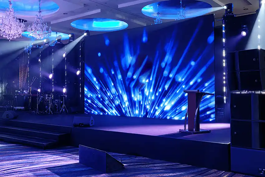 Lighting & AV Setup